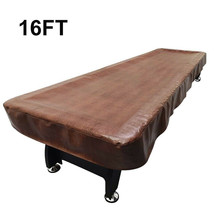 Durable Shuffleboard Table Cover 16Ft Vintage Pu Leatherette Dustproof P... - £53.41 GBP
