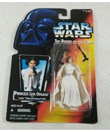 Star Wars Princess Leia Organa Power of the Force II Red Card 3.75 Inch ... - $21.86 CAD