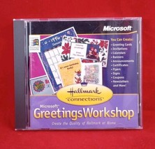 Microsoft Greetings Workshop (CD-ROM, 1996) Hallmark PC Software for Windows 95 - £6.73 GBP