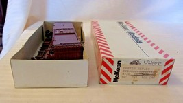 HO Scale McKean 40&#39; Box Car, Undecorated, Tuscan Red, Partially Built #720 - £23.54 GBP