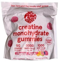11/26 Peach Perfect Creatine Monohydrate Gummies, Creatine for Women, 5g... - $18.80