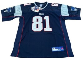 NWT Reebok NFL Jersey 81 Randy Moss New England Patriots Stitched Size 50 - £22.20 GBP