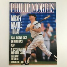 Philip Morris Magazine March 1989 Mickey Mantle, Isaac Bashevis No Label VG - $9.45