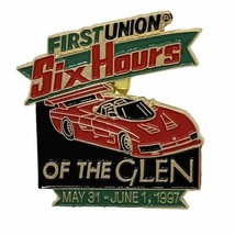 1997 First Union Watkins Glen Speedway NY NASCAR Racing Enamel Lapel Hat... - £6.18 GBP