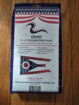 Ohio 3&#39; X 5&#39; Nylon State Flag - £20.71 GBP