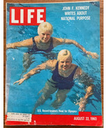 VTG Life Magazine August 22 1960 - John F. Kennedy / Head for Olympics - £7.92 GBP