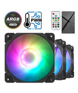 3 Pack Vetroo 120mm ARGB LED Computer Case Fan for CPU Cooling Addressab... - £43.09 GBP