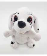 Dalmation Puppy Dog Squeeze Tummy &amp; Opens Mouth Plush 6&quot; Stuffed Toy B39 - $9.99