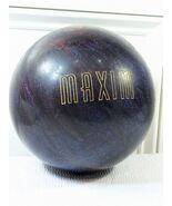 Ebonite Maxim Bowling Ball glittery purple red blue sparkle galaxy space... - $59.00