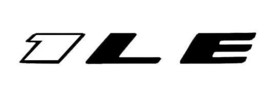 Chevy 1LE Logo Vinyl Decal Stickers; Cars, Racing, Camaro, Corvette, Truck - $3.95+