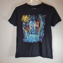Dr Who Mens Shirt Medium Short Sleeve Black Dr Who and the Daleks Casual  - £11.00 GBP