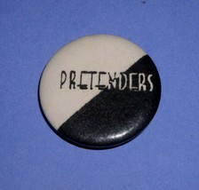 Pretenders Pinback Button Vintage 1980&#39;s - £11.74 GBP