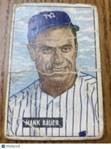 1951 Bowman Hank Bauer #183 - £3.93 GBP