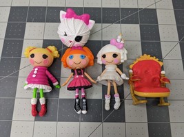 Lalaloopsy Girl Doll Figures with Red Chair Mini 2.5 3 Inch MGA - $24.95