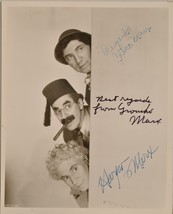 The Marx Brothers Signed Photo X3- Graucho, Chico, Harpo W Coa - £3,623.24 GBP