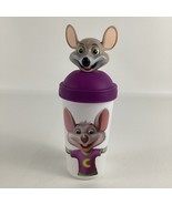 Chuck E Cheese Let&#39;s Party Reusable Cup Screw Cap Lid Mouse 2016 CEC Purple - $14.80