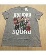 Netflix Stranger Things Men&#39;s XL Holiday Squad Christmas Graphic T-Shirt... - $18.57 CAD