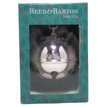 The 2005 Holly Bell by Reed &amp; Barton Silver Plated Christmas Ornament - £71.06 GBP