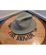 1950s Vintage Knox Twenty 20 Gray Fur Felt Fedora Hat 7  - $3,620.10 MXN