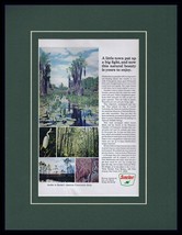 1968 Sinclair Oil / Okefenokee Framed 11x14 ORIGINAL Vintage Advertisement - £35.49 GBP