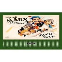 Ho 1 1/2&quot; X 3&quot; Billboard Sign Glossy Insert The Marx Bros, Duck Soup - £3.93 GBP