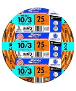 Southwire 63948421 25&#39; 10/3 with ground Romex brand SIMpull residential ... - $1,586.45 MXN