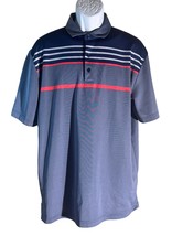 CALLAWAY Men&#39;s Short Sleeve Button Down Golf Polo Shirt Purple Large SEE... - $202.80 MXN