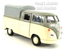 VW T1 Double Cabin Pick Up 1/38 Scale Diecast Model by Welly - White - £14.14 GBP