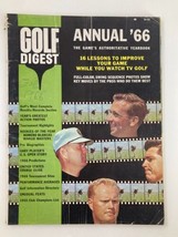 VTG Golf Digest Yearbook 1966 Homero Blancas &amp; Margie Masters No Label - £22.38 GBP