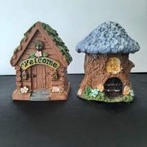 Fairy Garden Forest House Figurines 4&quot; Forest Rustic Cottage Fairy Garde... - $8.99