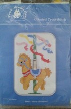 Fond Memories Cross-stitch switchplate kit #SP60 Merry-Go-Round Brand Ne... - $15.83