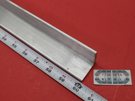 1 Pc of 2&quot;x 1-1/2&quot;x 3/16&quot; ALUMINUM 6061 T6 ANGLE BAR 60&quot; long T6 Extruded Mill S - £83.21 GBP