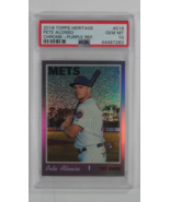 2019 Topps Patrimonio Cromato Pete Alonso W/ Viola - PSA 10 Gemma come N... - $367.61