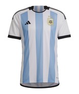 Argentina Home World Cup Soccer Football Jersey Shirt - 2022 adidas SIZE... - £101.83 GBP