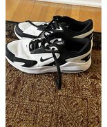 Women&#39;s sz 11 Nike Air Max Bolt CU4152-101 White Black Running Shoes Sne... - $1,246.80 MXN