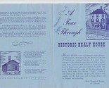 A Tour Through Historic Healy House Brochure Leadville Colorado  - £14.21 GBP