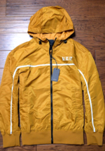 Armani Exchange $280 A|X Men&#39;s Full Zip Gold Fashion Hooded Blouson Jack... - $108.90