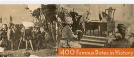 400 Famous Dates in History Booklet Chase &amp; Sanborn Coffee 1930's - $9.90