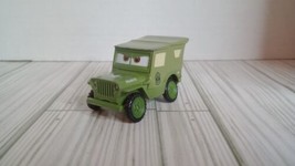 Sarge Diecast Car Metal Toy Disney Pixar Movie Cars Mattel Jeep - £6.22 GBP