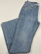 Merona Jeans Women’s Size 8M Premium Blue Denim Boot Cut Mid Rise Stretch - £9.42 GBP