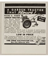1941 Print Ad Black Hawk Garden Tractors Ohio Cultivator Co. Bellevue,OH - £6.40 GBP