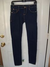 PAPAYA  JEANS  SUPER SKINNY DARK DENIM BLUE SIZE 3 WOMEN'S EUC - $23.40