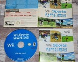 Wii Sports (Nintendo Wii) Complete with Manual CIB Tested - $24.74