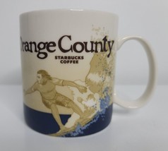Starbucks Orange County Collector Series 16oz Coffee Mug 2012 Surfer Glo... - £15.92 GBP