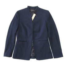 NWT J.Crew Going Out Blazer in Navy Blue Stretch Twill Open Front Jacket 0 - £67.78 GBP