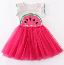 NEW Boutique Watermelon Girls Short Sleeve Tutu Dress - £4.69 GBP+