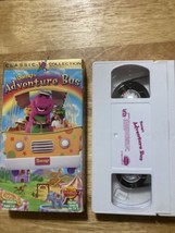 Barney - Barneys Adventure Bus (VHS, 1997) Classic Collection White Tape - £6.33 GBP