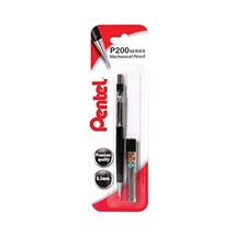 Pentel P200 Automatic Pencil, 0.5 mm - Black  - £13.41 GBP