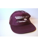 Glendale 7 To 11 Market &amp; Deli Musty Hat Vintage Purple Snapback Trucker... - £18.37 GBP