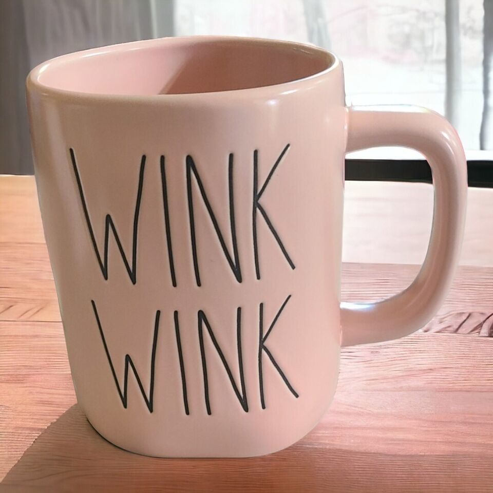 Rae dunn wink wink  mug.New without tag. bottom has some scuffing . - $20.00